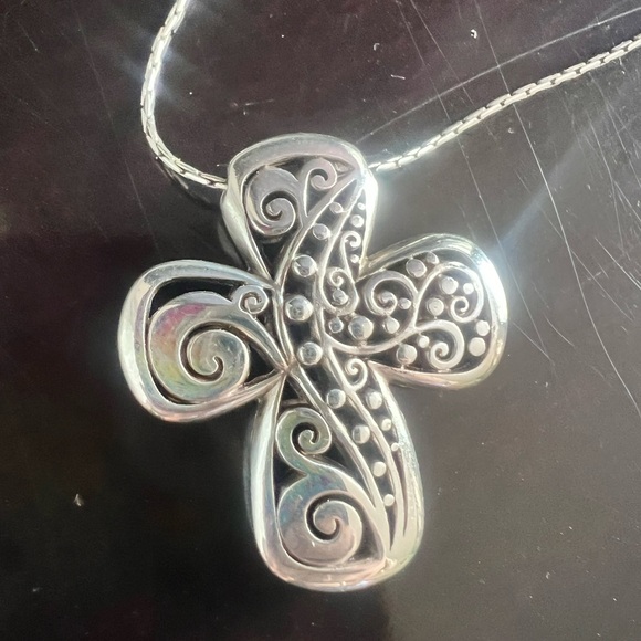 Brighton Jewelry - Brighton cross necklace 16-18 inches